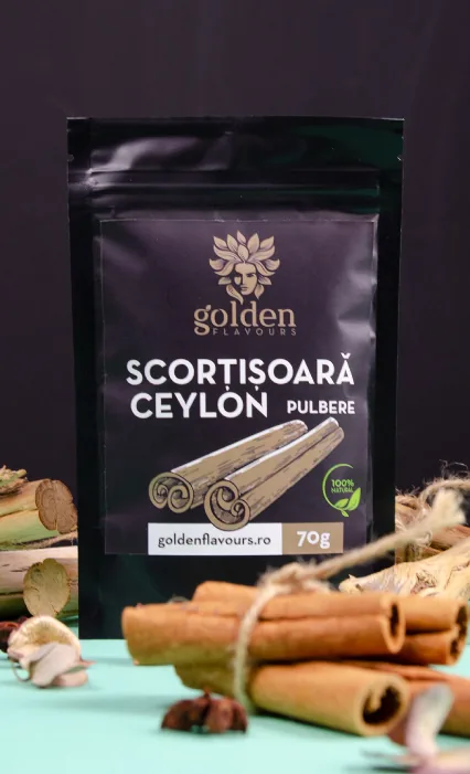 Ambalaj Golden Flavours, scorțișoară Ceylon